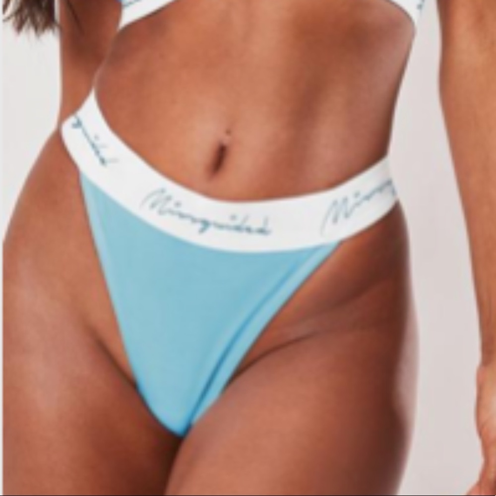 Missguided Taped Waistband Thong